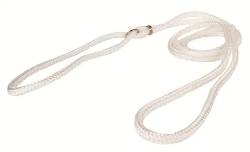Utstillingskobbel 6mm/120cm, hvit